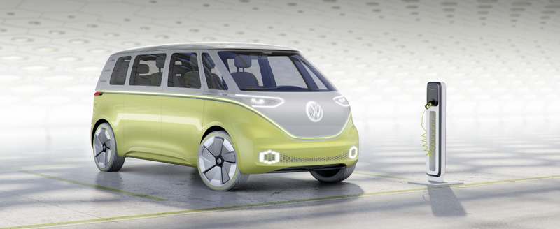 Volkswagen I.D. BUZZ Pure Electric Concept 2017